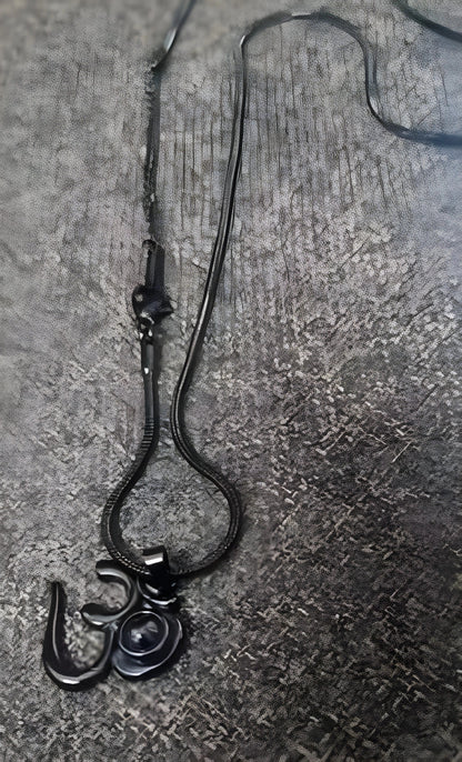 OM Adiyogi Steel Pendant