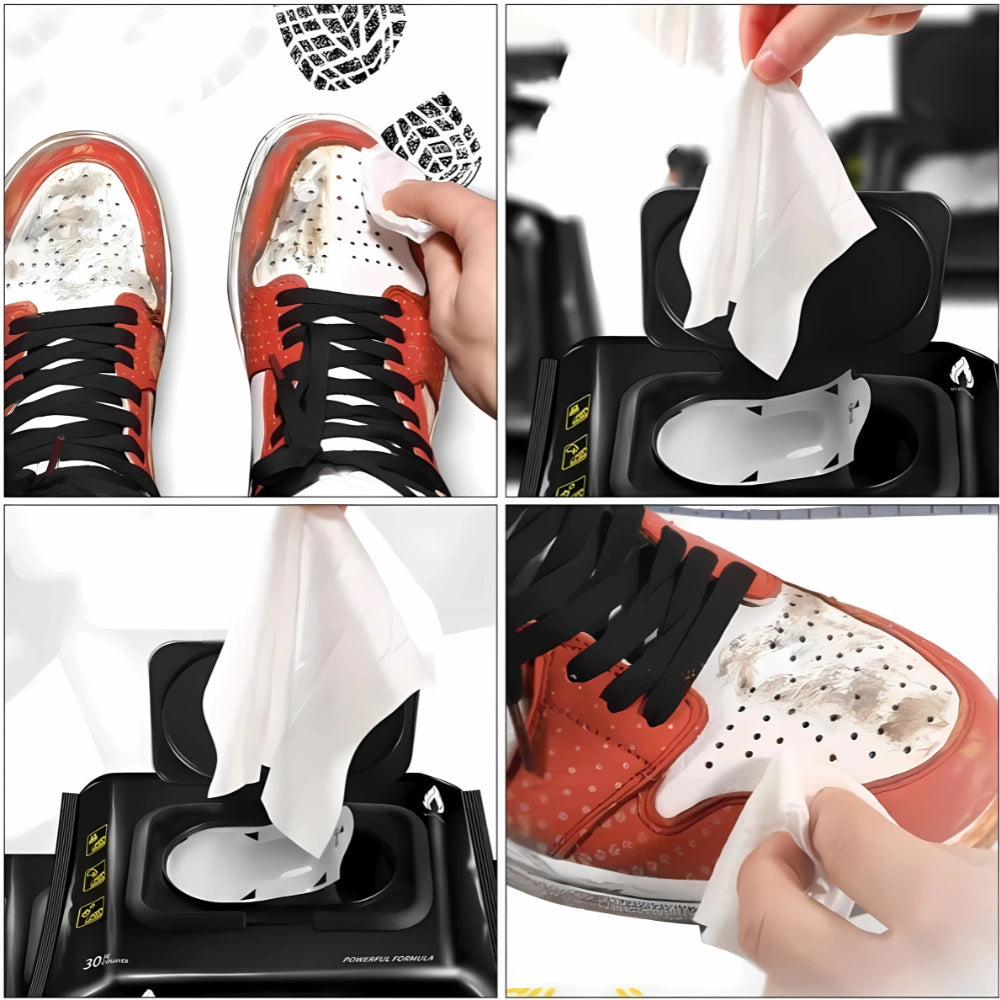 On The Go Shoe Wipes