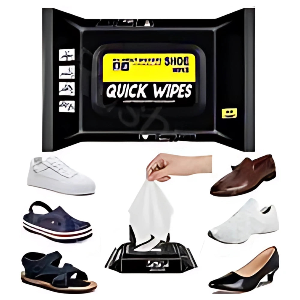 On The Go Shoe Wipes