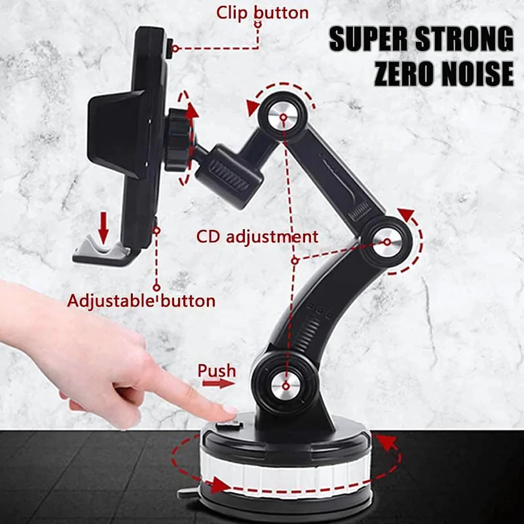 One Button Pop Up Suction Phone Holder