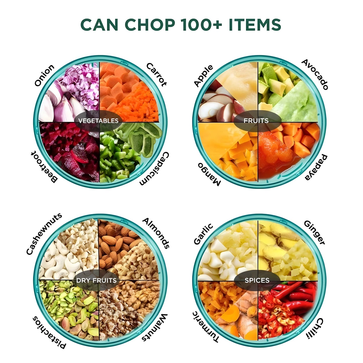 One Push Veggie Chopper Kitchenware