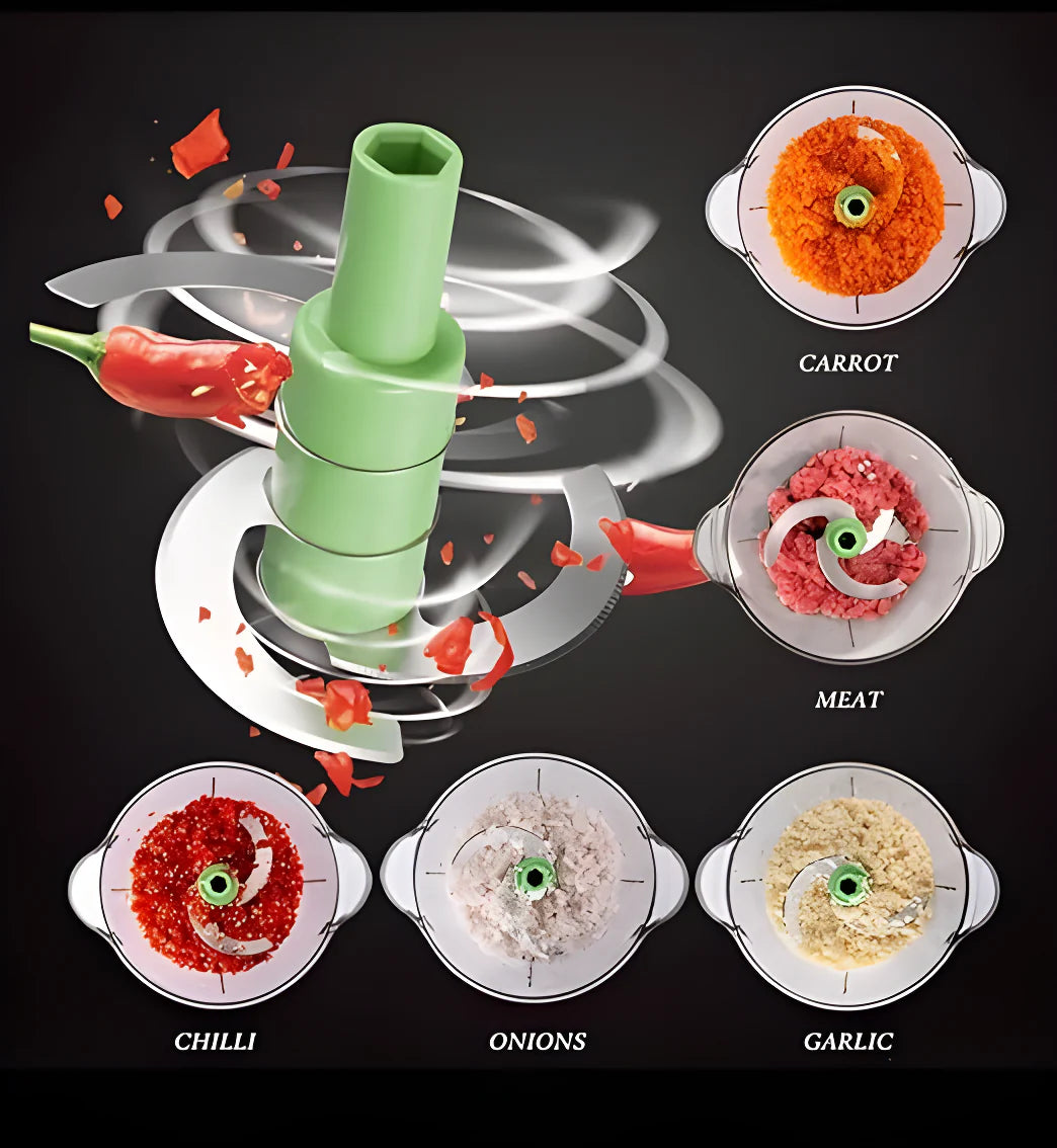 One Push Veggie Chopper Kitchenware
