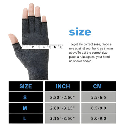 Open Finger Compression Gloves