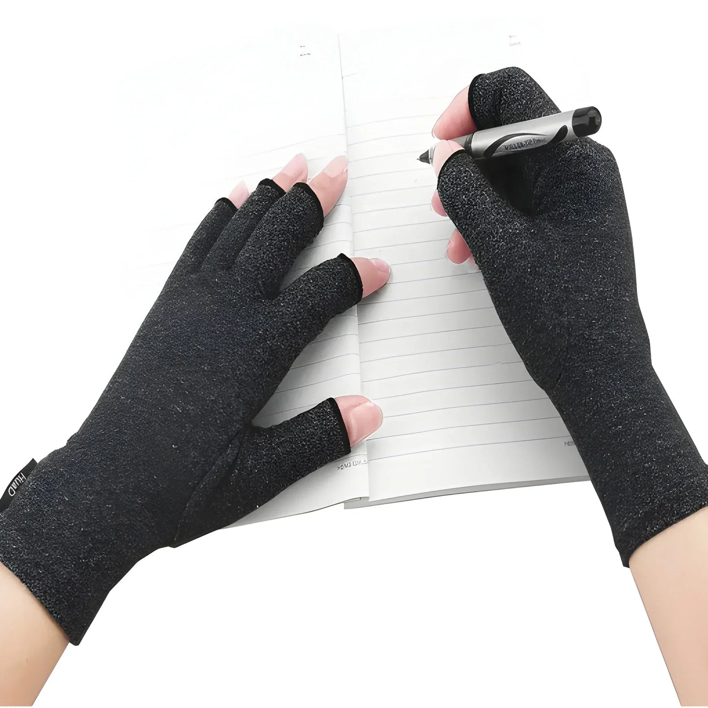 Open Finger Compression Gloves