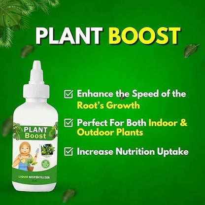 Organic Plant Boost Liquid Bio Fertilizer Plant Growth Supplement