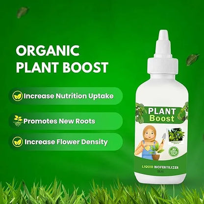 Organic Plant Boost Liquid Bio Fertilizer Plant Growth Supplement