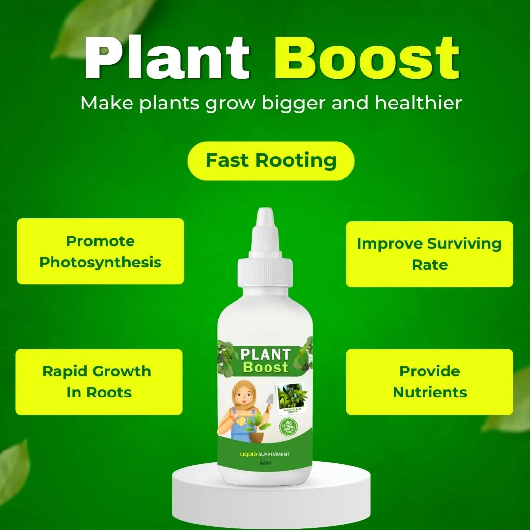 Organic Plant Boost Liquid Bio Fertilizer Plant Growth Supplement