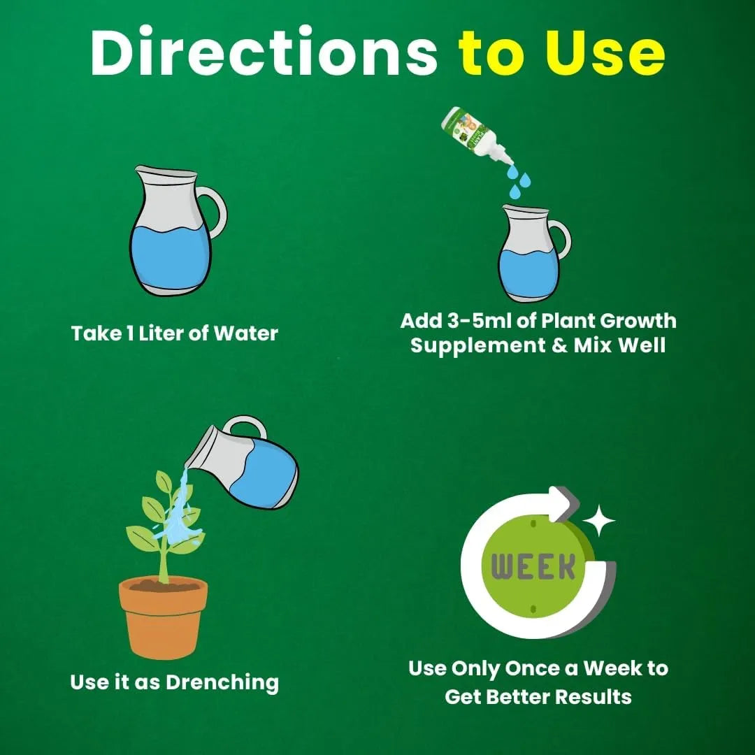 Organic Plant Boost Liquid Bio Fertilizer Plant Growth Supplement