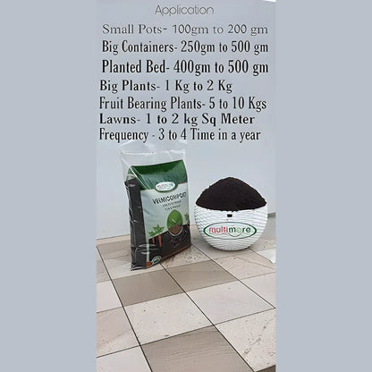 Organic Vermicompost 500gm