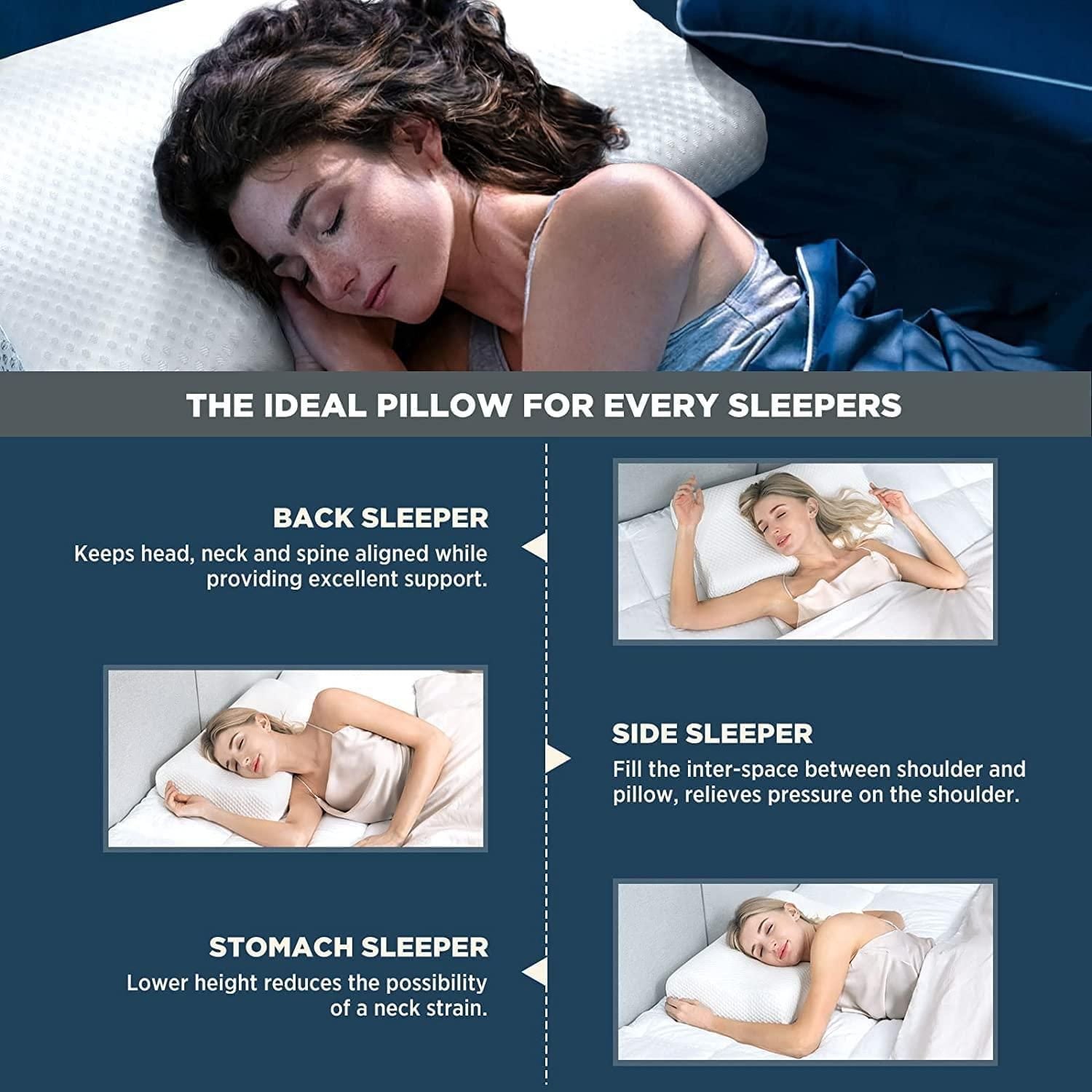 Orthopedic Pillow Neck Slider Pillow