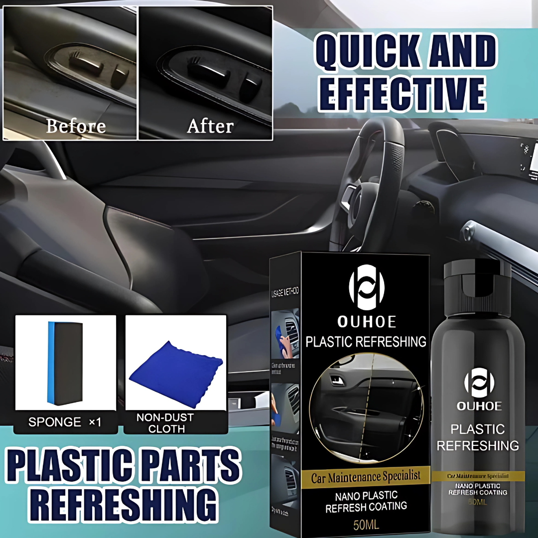 OUHOE Plastic Revitalizing Coating Agent(Pack Of 2)