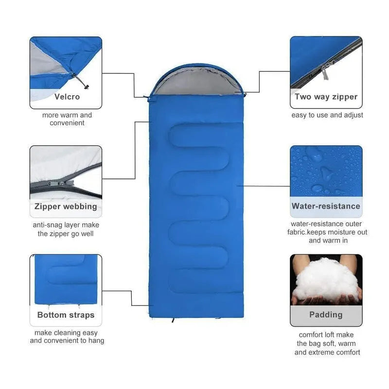 Outdoor Camping Sleeping Bag Travel Bags