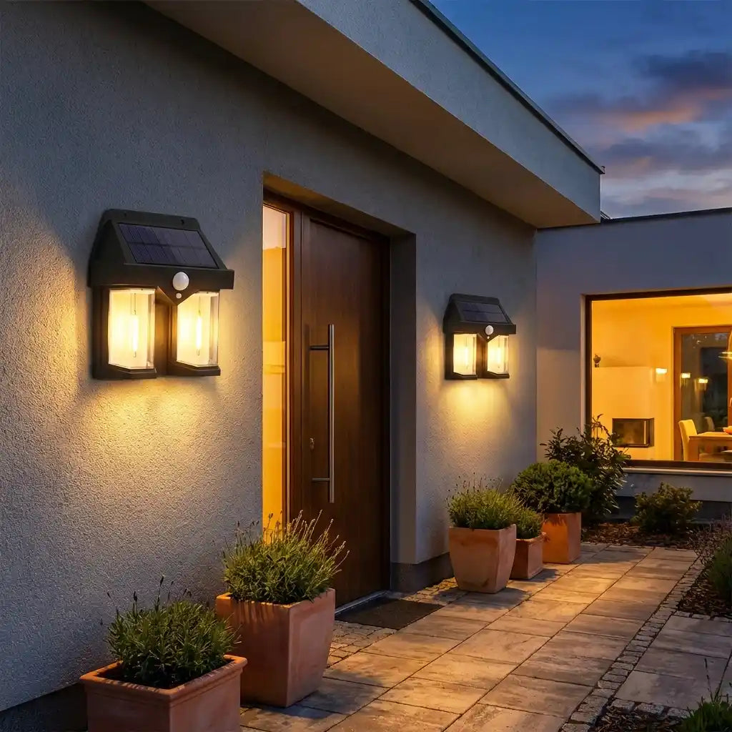 Best outdoor solar wall lamp - landscape pathway lighting | 2026 | fast shipping