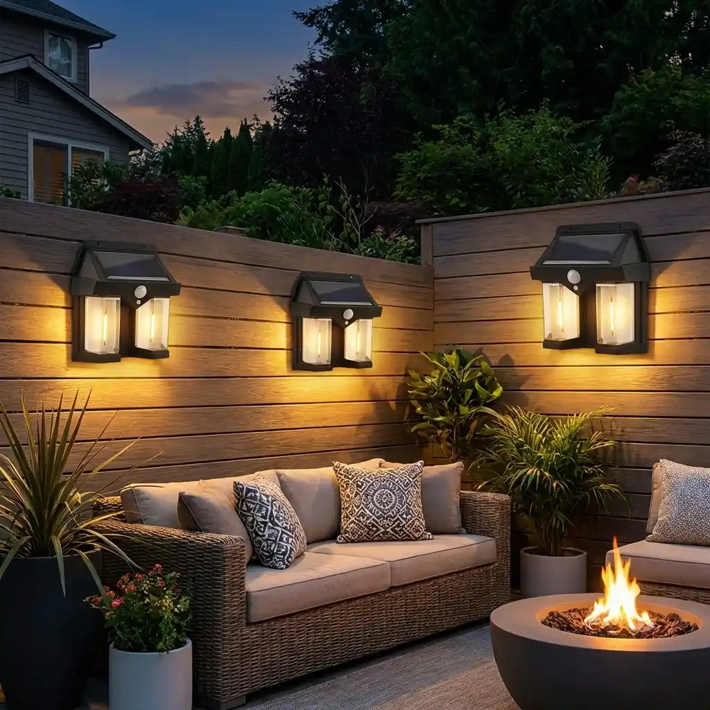Best outdoor solar wall lamp - landscape pathway lighting | 2026 | fast shipping