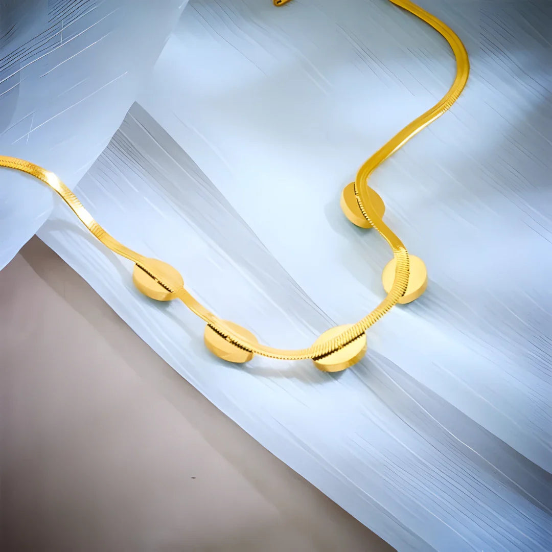 Oval Green Crystal Pendant Necklace Set