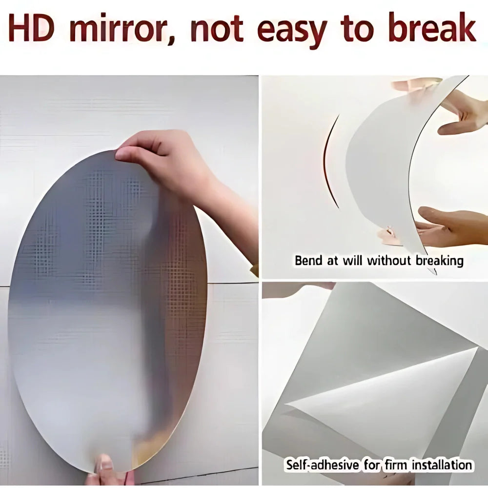 Oval & Square Mirror Set