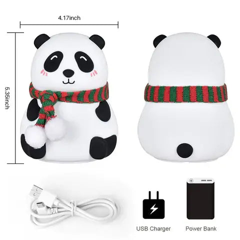 Silicon Touch Panda Lamp
