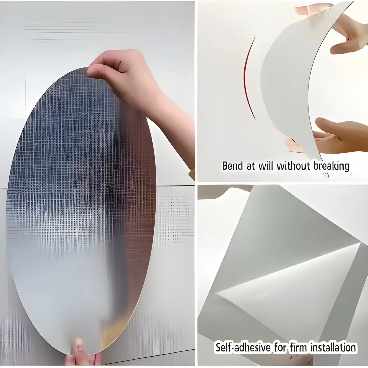 Best peel-and-stick mirror decal - home decor decals | 2025 | fast shipping