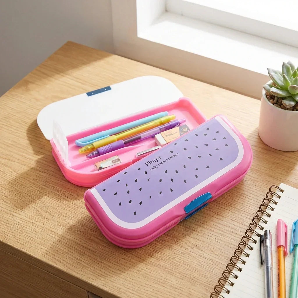 Best pencil box with 2 compartments - pen & cases | 2026 | fast shipping