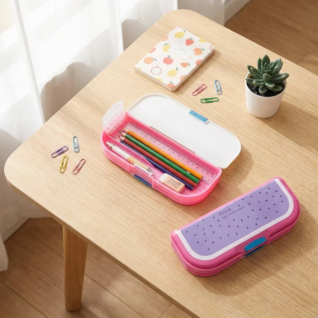 Best pencil box with 2 compartments - pen & cases | 2026 | fast shipping
