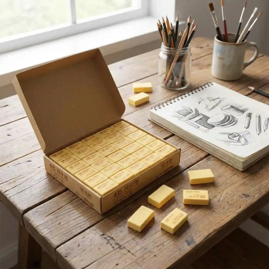 Best pencil eraser (60 pc pack) - standard erasers | 2026 | fast shipping