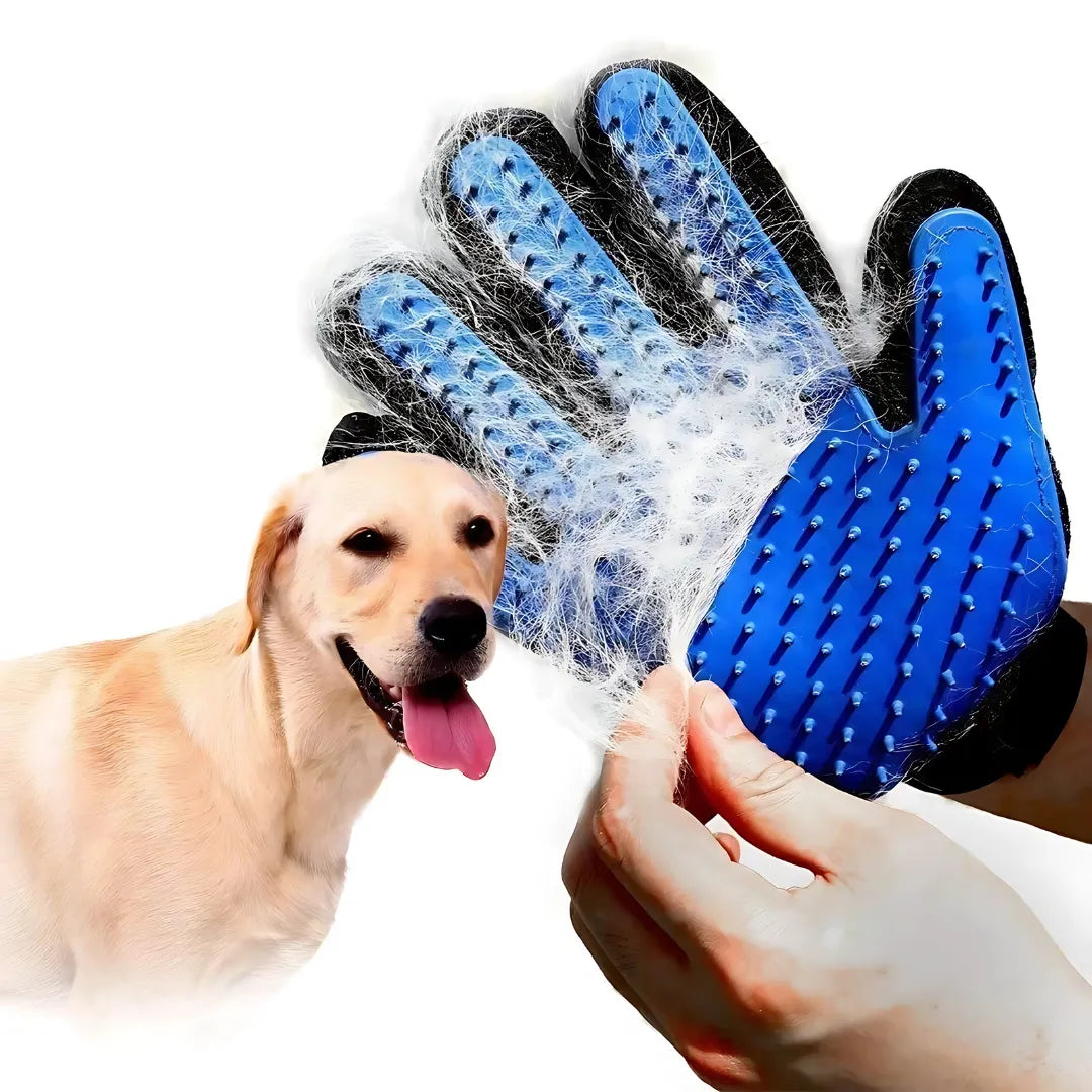 Pet Cleaning Grooming Hair Hand Gloves