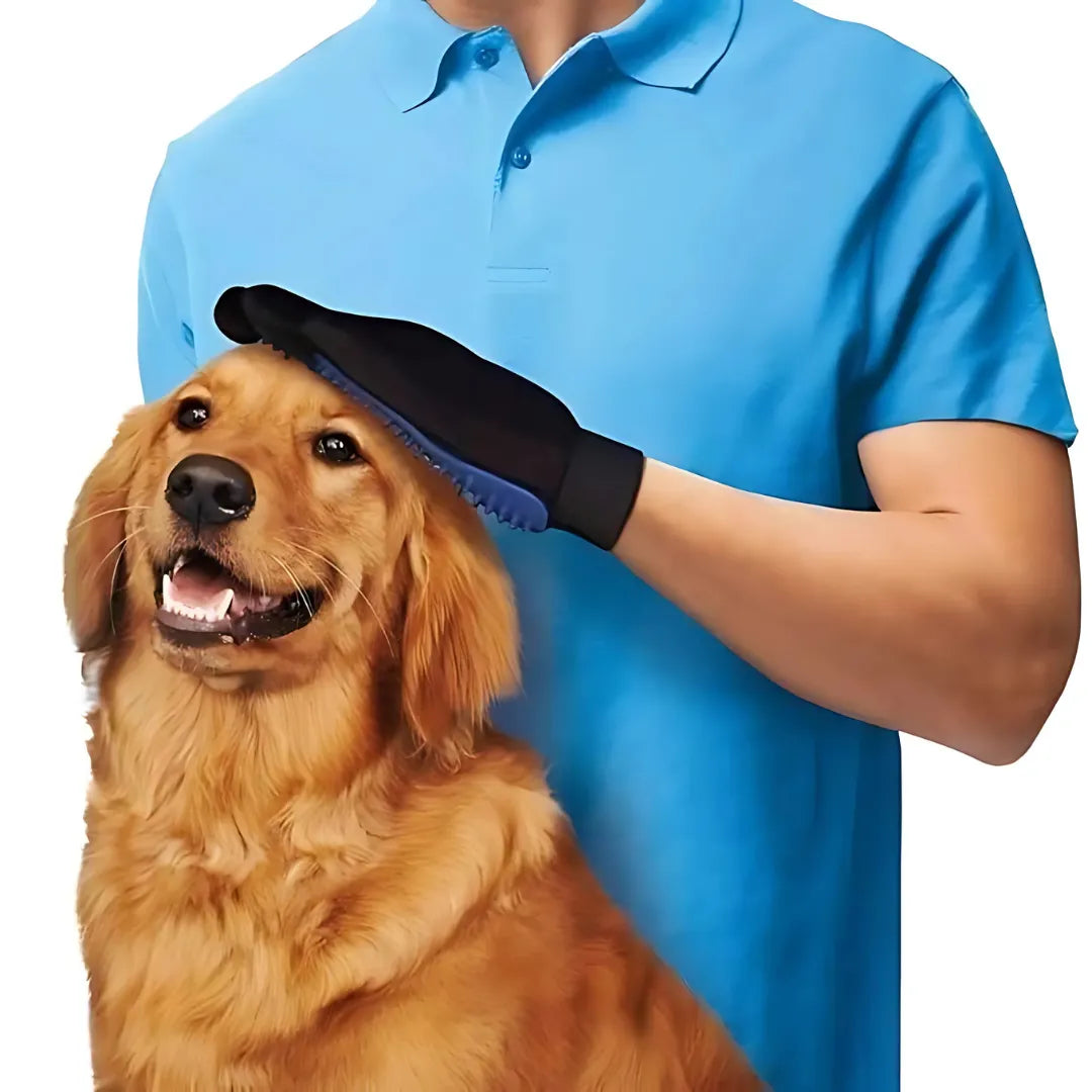 Pet Cleaning Grooming Hair Hand Gloves
