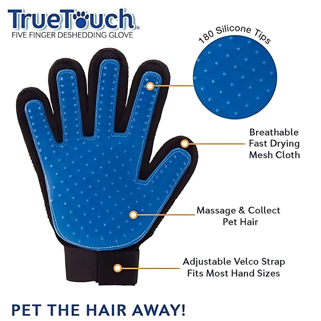 Pet Cleaning Grooming Hair Hand Gloves
