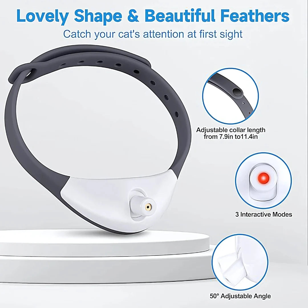 Pet Laser Collar Self Teasing Toy