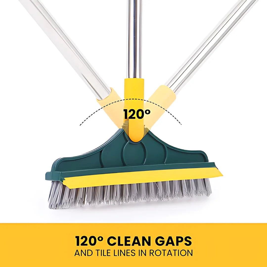2 in 1 Bathroom Tiles Cleaner Brush