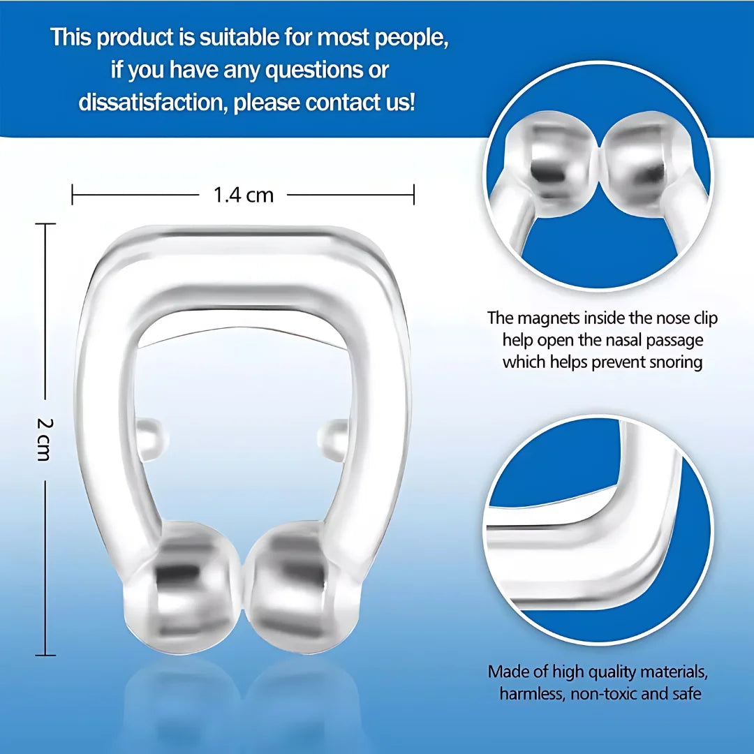 Anti Snoring Nose Clip (BUY 1 GET 1 FREE)