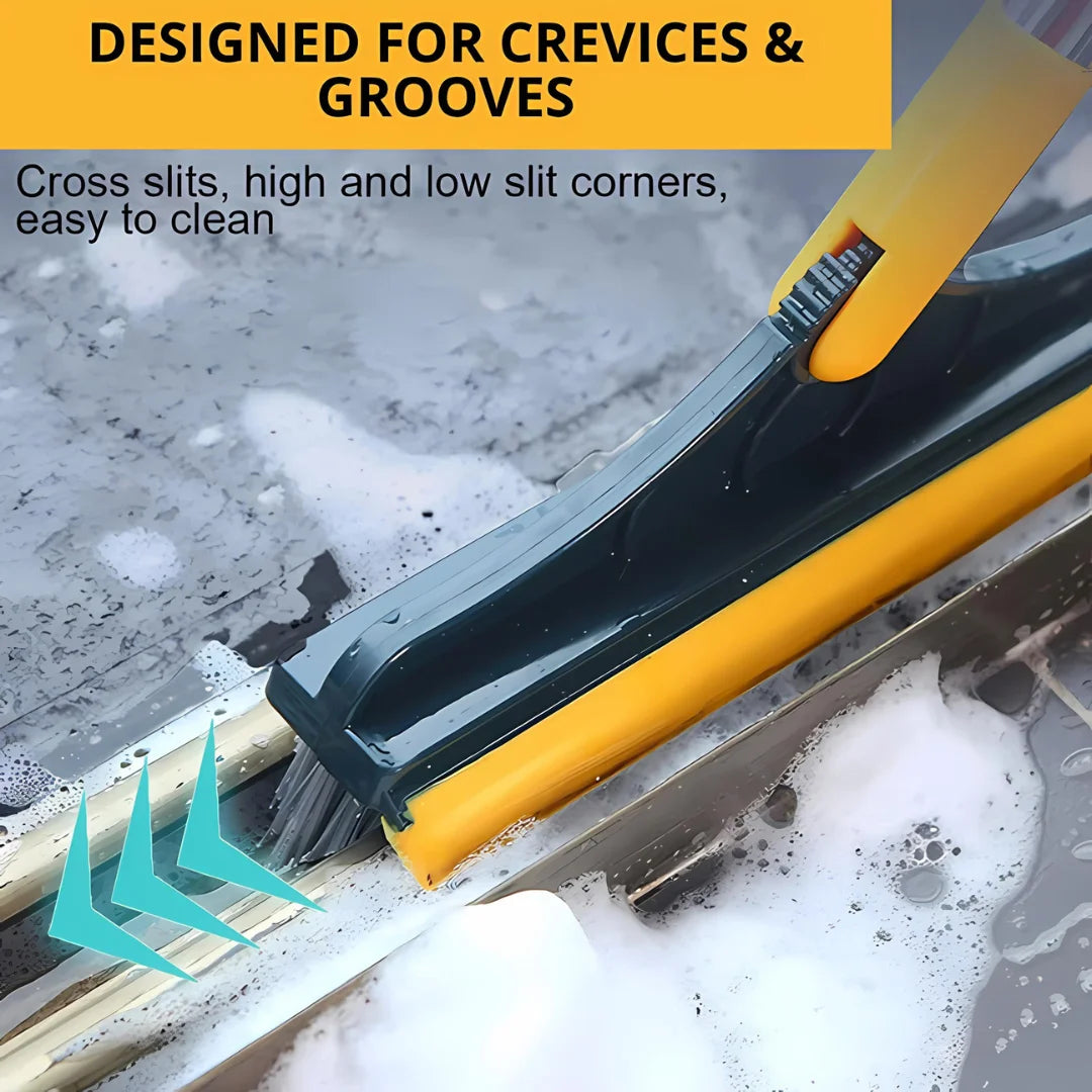 2 in 1 Bathroom Tiles Cleaner Brush