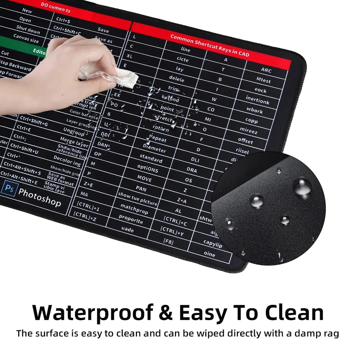 Extended Gaming Laptop Mouse Pad