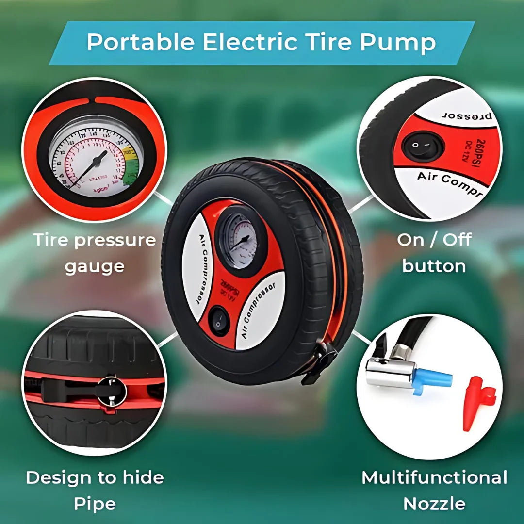 Automatic Car Air Compressor