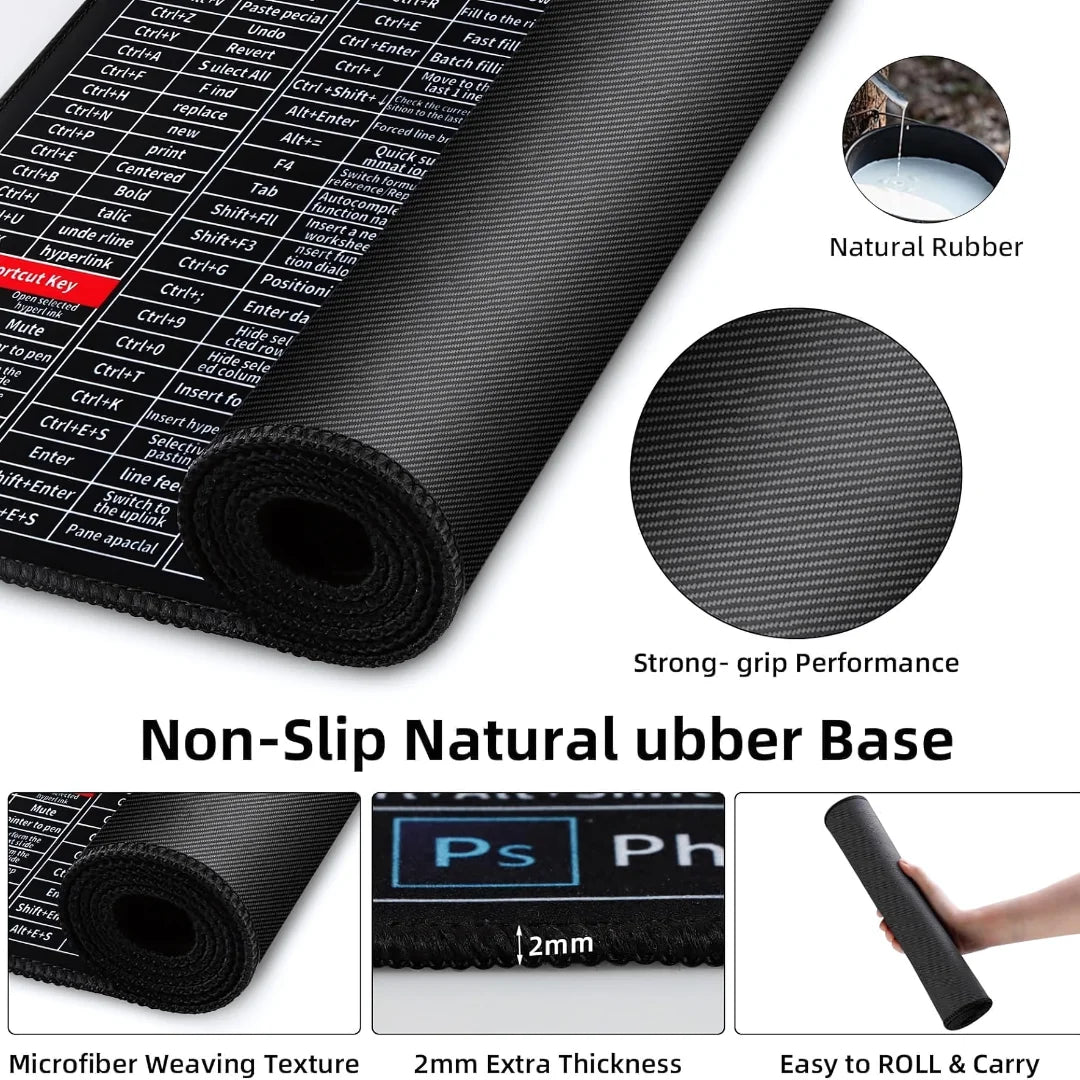 Extended Gaming Laptop Mouse Pad
