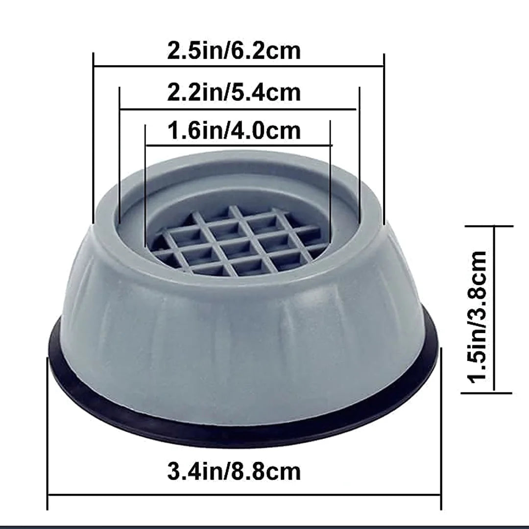 Anti vibration Pads For Washing Machine (4 Units)