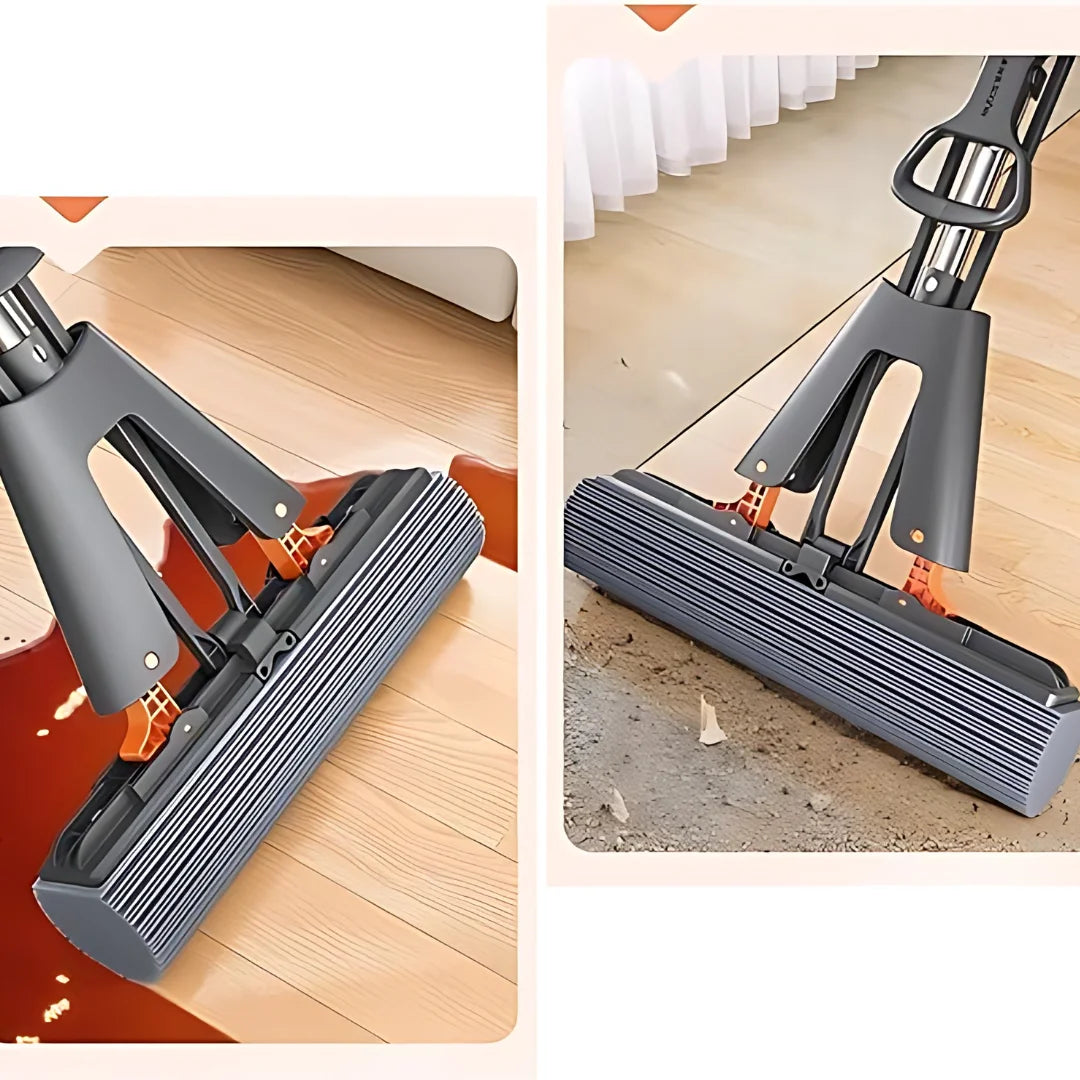 Multi-Purpose Foldable Floor Cleaning Squeeze Mop Wiper