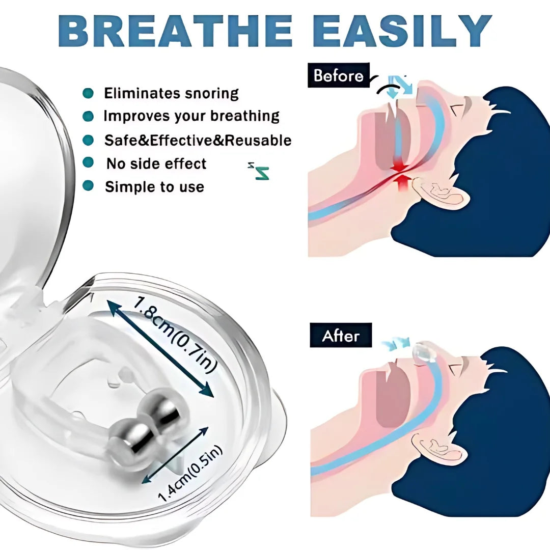 Anti Snoring Nose Clip (BUY 1 GET 1 FREE)