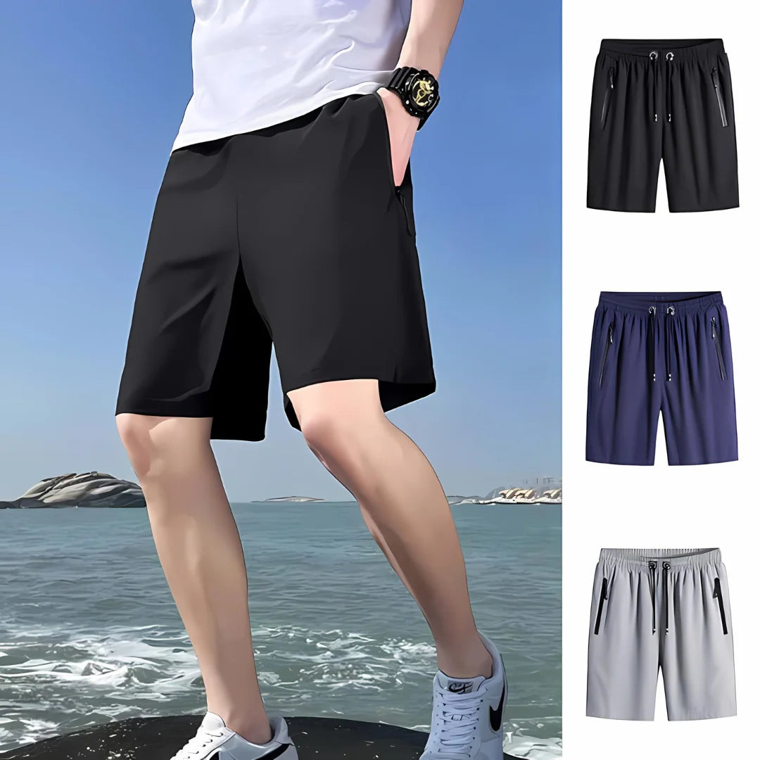 Combo of 3 Men's Stretchable Cotton Shorts