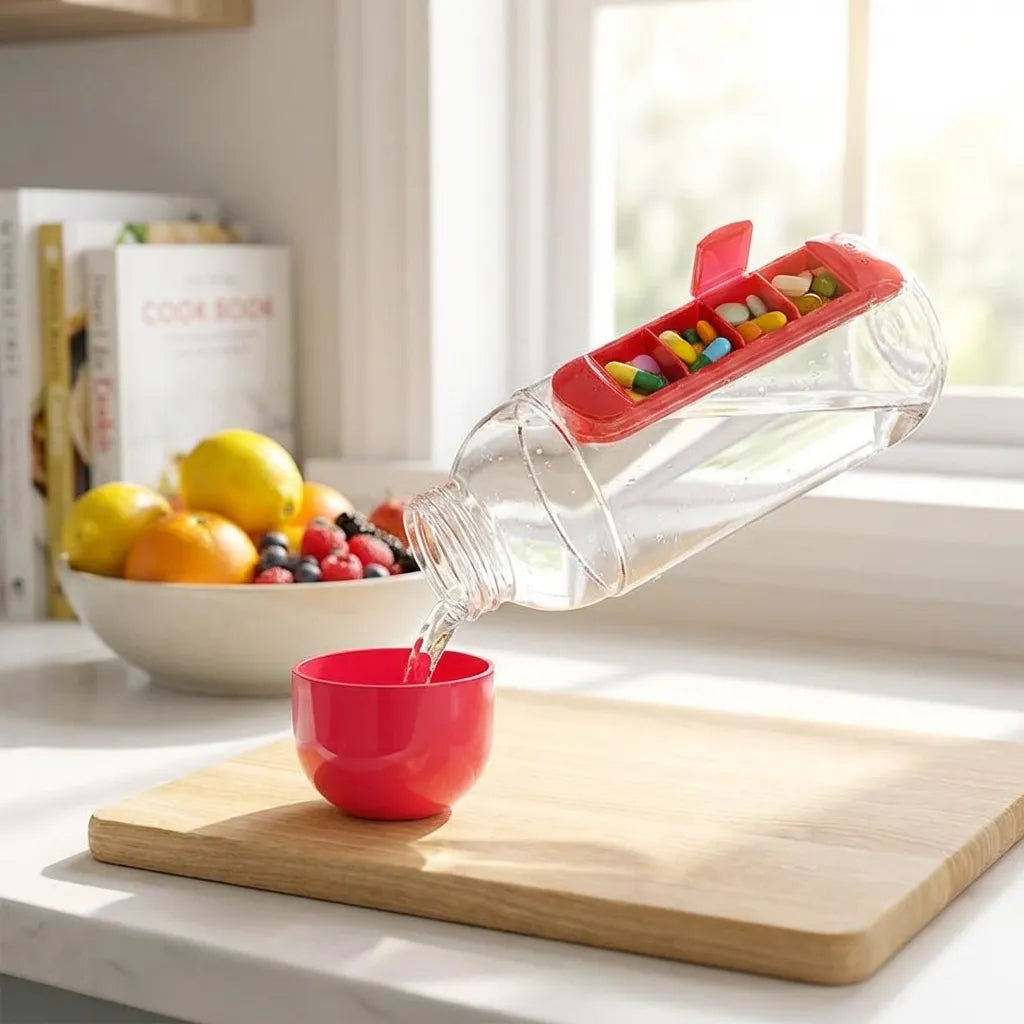 Best pill organizer water bottle - pillboxes | 2026 | fast shipping