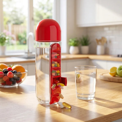 Best pill organizer water bottle - pillboxes | 2026 | fast shipping