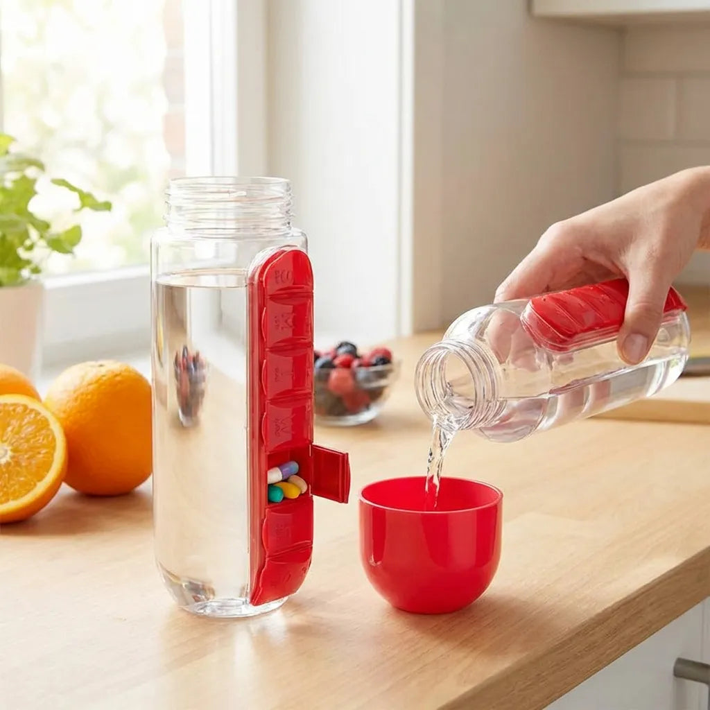 Best pill organizer water bottle - pillboxes | 2026 | fast shipping