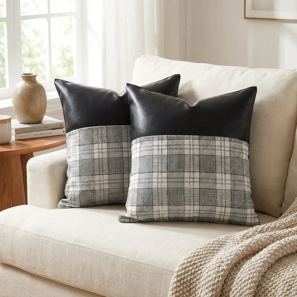 Best pillow covers cushion cases soft leather - home & garden | 2026 | fast shipping