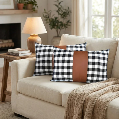 Best pillow covers leather cotton cushion - home & garden | 2026 | fast shipping