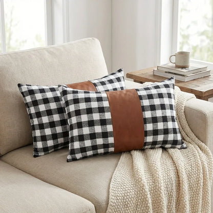 Best pillow covers leather cotton cushion - home & garden | 2026 | fast shipping