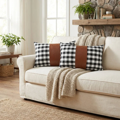 Best pillow covers leather cotton cushion - home & garden | 2026 | fast shipping
