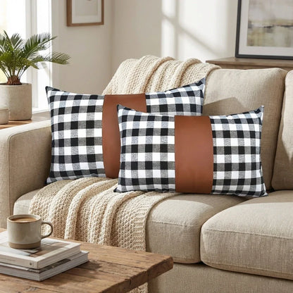 Best pillow covers leather cotton cushion - home & garden | 2026 | fast shipping