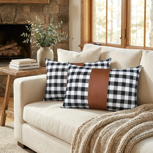 Best pillow covers leather cotton cushion - home & garden | 2026 | fast shipping