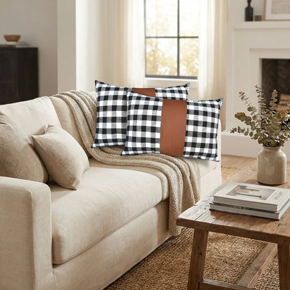 Best pillow covers leather cotton cushion - home & garden | 2026 | fast shipping