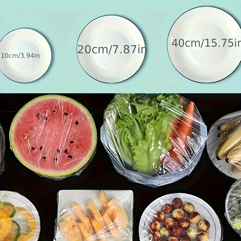 Plastic Bags Reusable Elastic Food Storage (Pack of 2) Home & Kitchen